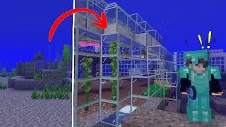 I transformed an Ocean Ruin into an awesome underwater base!