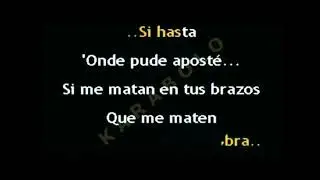 albur de amor  karaoke cantala como lola beltran