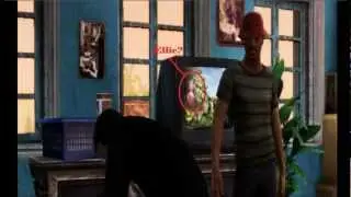 Ellie in Uncharted 3? The Last of Us Easter Egg
