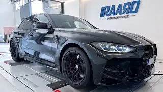 BMW M3 G80 Stage 2 100-200 km/h - RAARO Performance Equal Length Exhuast + Map Switching