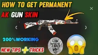 How to get permanent dragon AK Zgun skin in free fire tricks tamil