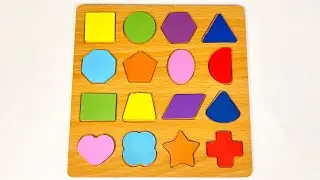 Best Learning Shapes and Numbers | Preschool Learning Video ⭐