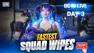 BGMI LIVE GAMEPLAY | DAY 3 | OC  IS LIVE  | PUBG #OcIsLive07 #livestream #bgmi #pubg #ocislive