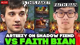 ARTEEZY on SHADOW FIEND vs FAITH BIAN in HIGH MMR