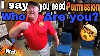 Tyrant Goes Hands On In LAW LIBRARY (Unhinged) First Amendment Audit (FAIL)
