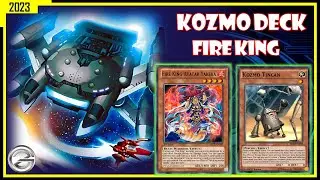 Yugioh Duel Links | Kozmo Deck Gameplay March 2023 - Combo Fire King Deck | 遊戯王デュエルリンクス