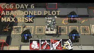 【Arknights】CC6 Day 10 Abandoned Plot Max Risk | 4 Supporters + 1 Vanguard