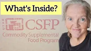 What Food Comes in A Senior Commodities Box? Unboxing Two Boxes - Does Everyone Get the Same Stuff?