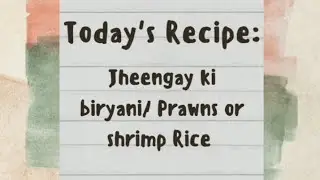 Jheengay ki Biryani| prawns/shrimp rice|quick, easy and delicious| #video #shortvideo