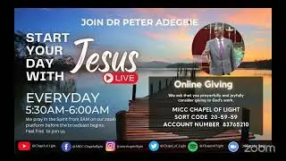START YOUR DAY WITH JESUS: JEHOVAH REHOBOTH - Pastor Tochukwu Okpara