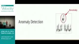 Robust anomaly detection for real user monitoring data - Velocity 2016, Santa Clara, CA