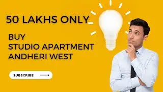 Selling Studio Apartment only in 50 Lakhs Nr Andheri West Station @flatclubmumbai3149 7777075802