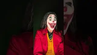 The Joker Halloween Makeup | Joaquin Phoenix #shorts #jokermakeup
