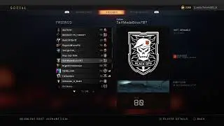//Blackout Prestige 5 Dark matter\\ //14500 Kills\\ //950 Wins\\ //Road 2 Master Prestige\\