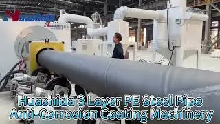 HUASHIDA 3 Layer PE Steel Pipe Anti-Corrosion Coating Machinery