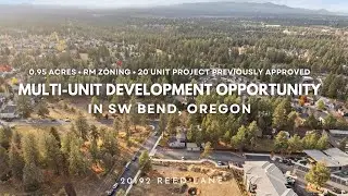 Bend Oregon Multifamily Development Opportunity &bull; 0.95 Acres Near Old Mill District &bull; Plans Included