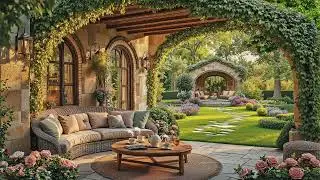 Spring Porch Jazz 🌼 Smooth Jazz Music for Sunny Mornings, Relaxation & Peaceful Focus
