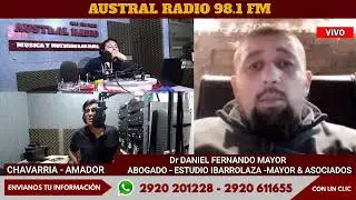 🔴�ENTREVISTA AL Dr DANIEL FERNANDO MAYOR SOBRE COMO FUNCIONA EL JUICIO POR JURADO -  5 DIC - 2024