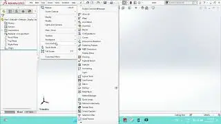 How to solve if command manager are missing in solidworks