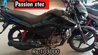 Hero Passion xtec bS7 new model Full Review 🔥 Onroad price Mileage