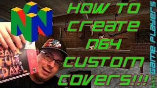 Custom N64 Cases and Covers for Universal Game Cases and WWF No Mercy RARE Bug Free - Retro GP