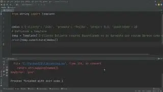 265 - Template para string Python