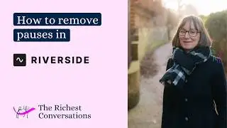 How to use the pause removal AI tool in Riverside FM free version - for beginners