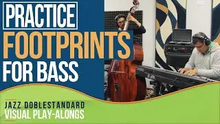 Footprints FOR BASS I Jazz Doblestandard Play-Alongs