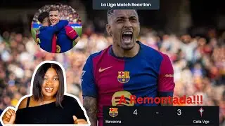 Barcelona&rsquo;s INSANE Comeback vs Celta Vigo! | 4-3 La Liga Classic | Full Reaction
