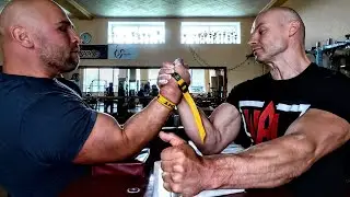Janis Amolins vs Normunds Tomsons Armwrestling Mind Games