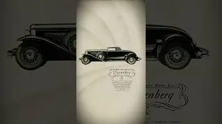 Самый Дорогой Американский Автомобиль - Duesenberg SSJ Гэри Купера #shorts