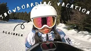 Winter vacation | Snowboarding as a beginner, Czech Republic, Gro&szlig;er Arber