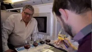 British Airways Height Cuisine: Wine in the Sky