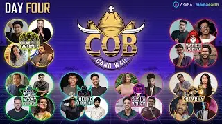 COMEDIANS ON BOARD GANG WAR | DAY 4