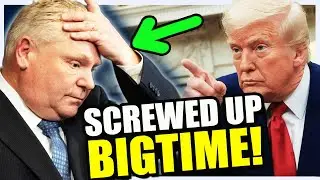 BREAKING: Trump ENDS TRADE Negotiations with Canada over FAKE REAGAN AD - Doug Ford Propaganda