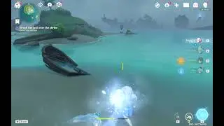 Break the seal over the shrine Genshin Impact