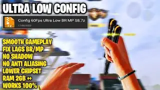 60FPS CONFIG ULTRA LOW IN COD MOBILE | FIX LAGS BR & MP | CONFIG CODM 2022
