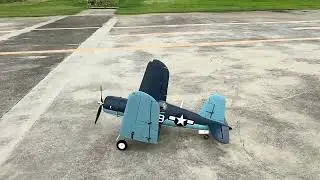 LX藍翔1600mm F4U首航成功!  降落失敗!