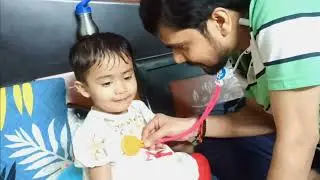 Cute Baby Becomes Doctor 👨&zwj;⚕️ | Daddy Baby Fun Play | Dad And Baby Cute Moments @babyadvivlog 