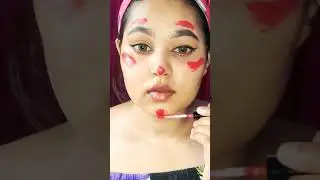 I tried Viral blush challenge||Viral blush challenge