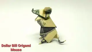 Phong Tran Origami | Dollar Bill Origami Mouse | Money Origami