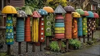 Transform Trash into Beautiful Garden Sculptures Using DIY Recycled Art Ideas