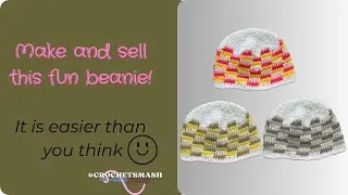 Colourfall Beanie | Easy Crochet Pattern with Beautiful Layered Color Effect