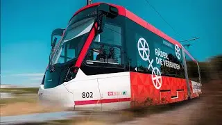 Partnerstadtbahn der Mainzer Mobilit&auml;t und EVAG Erfurt