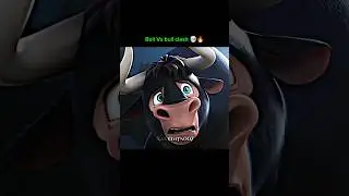 Bull Vs bull clash 💀😱 | Ferdinand | #ferdinand #edit #shorts