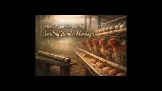 Musik Ayam Bangun Pagi Seruling Bambu Mendayu 