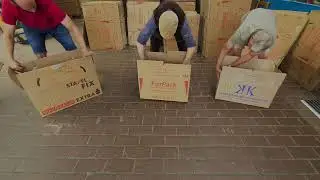 FairPack System Umzugskartons vs. Baumarkt & online Karton