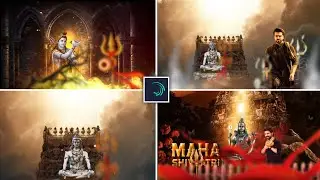 🔥Maha Shivaratri 3D Cinematic Video Editing in Alight Motion Trending Video Editing
