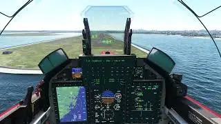 Iris Simulations PC21 Landing RWY 34R at YSSY