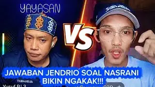 “‘Nasrani dari Bahasa Apa?’'… Jawaban Jendrio Tak Terduga dan Bikin Ngakak!!!